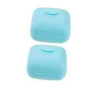 Gatuida 2 pièces Boîte de Rangement Compacte pour Cup Menstruelle Étui Protecteur et Résistant à Haute Température pour Transport Extérieur et Stockage Sécurisé Lot de Bleu