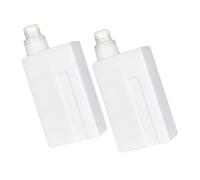 Gatuida 2 Pièces Bouteilles Rechargeables Vides Pour Lessive Conteneurs De Rangement Multi-usages Pour Gel Douche Et Savon Liquide