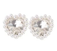 Gatuida 2 Pièces Boutons Décoratifs Forme de Cœur pour Couture Boutons Légers et Compacts Accessoires pour Vêtements Manteaux et Robes DIY