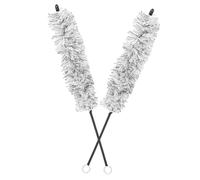 Gatuida 2 Pièces Brosse de Nettoyage Clarinette Absorbante Outil Entretien pour Parois Internes Accessoire de Soin Musical Polyvalent