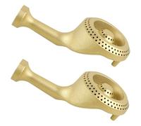 Gatuida 2 Pièces Brûleur de Cuisinière à Gaz Fonte Brûleur Résistante pour Cuisine Domestique et Professionnelle Distribution Thermique Optimisée Facile à Nettoyer