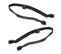 Gatuida 2 Pièces Câble Extension Pcie Broches vers Double Broches Résistance pour Alimentation Stable Kit Adaptateur Pc Compatible