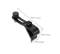 Gatuida 2 Pièces Clips Microphone pour Batterie Fixation Réglable pour Micro à Arceau de Caisse Claire Support Robuste pour Enregistrement et Jeu Professionnel