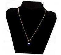 Gatuida 2 pièces Collier Femme Evil Eye Bleu Protection Œil Pendentif Style Européen Américain