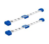 Gatuida 2 pièces Compteurs de Score pour Table Football Indicateurs de Score Plastique Résistant pour Jeux de Football de Table et Autres Jeux de Plateau Compact