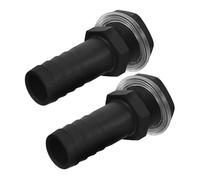 Gatuida 2 pièces Connecteur Fileté pour Cuve Eau Adaptateur Plastique Léger pour Tuyau Arrosage et Réservoir Raccord Polyvalent pour Aquarium et Réservoir Eau Camping