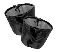 Gatuida 2 pièces Couvre Ventilation pour Tentes de Culture avec Bande Élastique Filtre Insectes Ajustable pour Conduits Daération