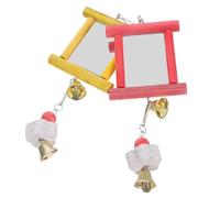 Gatuida 2 Pièces Décoratifs pour Oiseaux pour Perroquets Accessoires de Cage à Oiseaux à Mordre pour Poules