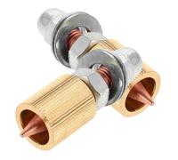 Gatuida 2 Pièces Dent Puller Chuck For Automotive Sheet Metal Repair Alloy Clamp Heads With Enhanced Grip And Stable Clamping For Car