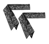 Gatuida 2 Pièces Écharpe Tête Élastique Accessoire de Sport Pirate et Hommes Bandana Absorbant Transpiration Confort Optimal pour Fitness et Yoga Design Élégant et Durable
