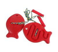Gatuida 2 Pièces Échasses D’agilité pour Garçons et Filles, Forme Poisson | Plastique Antidérapant, Usage en Maternelle et Intérieur, Portable, Favorise Coordination et Coopération