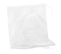 Gatuida 2 pièces Filtre Pompe Maillage Blanc Filet avec Cordon Protection Pompe Bassin Saletés et Usure