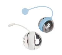 Gatuida 2 pièces Infuseur à Thé Acier Inoxydable Filtre Boule Polyvalent Réutilisable pour Thé Accessoire de Préparation à Domicile Bleu et Gris