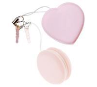 Gatuida 2 pièces Lingettes Nettoyantes pour Écran et Lunettes Lingettes Microfibres Portables Forme de Cœur Nettoyant Pratique pour Smartphones Objectifs de Caméra et Lunettes Accessoire