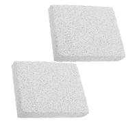 Gatuida 2 Pièces Lot de 2 Tapis à Mâcher en Pierre de Lave Volcanique, Petite Taille, Accessoires pour Cage de Petits Animaux, à Mâcher pour Hamster, Lapin, Cochon d'Inde, Soin Naturel des