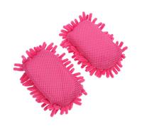 Gatuida 2 pièces Lot de Éponges Nettoyantes pour Tableau et Ardoise Portables et Lavables Compatibles Multi-surfaces pour Bureaux et Salles de Classe