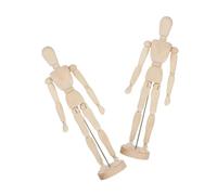 Gatuida 2 pièces Mannequin Articulé Lot de Sculptures pour Décoration Bureau Modèle Dartisanat et Créatif pour Dessin et Ornement de Bureau