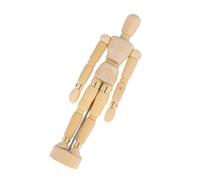 Gatuida 2 pièces Mannequin Articulé pour Dessin et Croquis Modèle Artiste avec Support Outil et Portable pour Esquisse Fusain Décoration Bureau et Maison