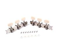 Gatuida 2 pièces Mécaniques pour avec Boutons Chevilles de Tuning pour Guitare Acoustique Installation Facile Standard Entre les Chevilles