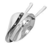 Gatuida 2 Pièces Metal Scoop Aluminium Alloy Ice Scoop Ergonomic Handle Resistant Versatile Kitchen Tool For Ice Grains And Flour