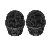 Gatuida 2 Pièces Microphone Ball Head Remplaçable Éclaboussures pour Ktv et Studio pour Micro sans Fil Grillage de Remplacement Robuste