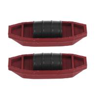 Gatuida 2 Pièces Miniature Vintage Plastic Sailboat Models Small Sailing Boat Decorations for Fairy Garden Micro Landscape and Home Desk Display