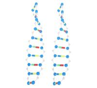 Gatuida 2 pièces Modèle ADN Double Hélice Kit Éducatif Auto-Construction pour Enseignement Biologie et Expériences Génétique Modèle Moléculaire pour Cours de Chimie Adulte