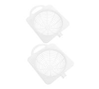 Gatuida 2 Pièces Nichoirs à Oiseaux Plastique pour Perroquets Boîte de Nidification pour Calopsittes et Inséparables Nid de Reproduction Hygiénique et Confortable Blanc