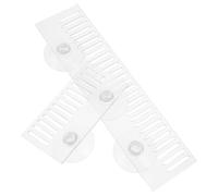 Gatuida 2 Pièces Peigne Anti-débordement en Acrylique pour Aquarium Structure Détachable, Haute Compatibilité Bruit, pour Entre Aquariums Connectés