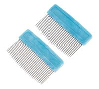 Gatuida 2 Pièces Peigne pour Archet de Violon en Fer et Plastique, Compact | Outil de Peignage pour Archet de Violon, Compatible Violon et Erhu, Accessoire Argenté
