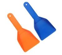 Gatuida 2 pièces Pelle à Neige et Grattoir Dégivrage Réfrigérateur Spatule Utility Scoop PP Raclette Givre pour Enlever Glace Épaisse sans Endommager Outil Nettoyage Polyvalent Cuisine