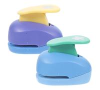 Gatuida 2 pièces Perforatrice Papier DIY pour Scrapbooking Motifs Créatifs Variés pour Loisirs Créatifs Albums Étiquettes et Cartes Fait Main