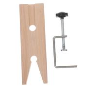 Gatuida 2 pièces Pince à Bureau Réglable et Métal pour Bijouterie Outil de Serrage pour Banc Bijoutier Support Stable pour Travaux Manuels et Artisanat