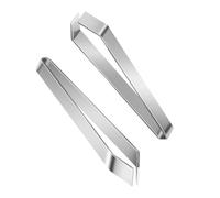 Gatuida 2 pièces Pince à Épiler Os de Poisson Inox Pince Plate et Multifonction pour Enlever Arêtes et Poils de Saumon Poulet et Porc