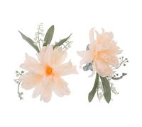 Gatuida 2 pièces Pinces à Rideaux Décoratives Fleurs Attachent Fleurs pour Rideaux Serre-Rideaux Métalliques Élégants pour Styles Modernes et Vintage Accessoires Décoratifs pour Fenêtres