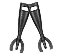 Gatuida 2 pièces Pinces Fonte pour Teppanyaki Pinces pour Barbecue Ustensiles Résistants avec Revêtement Adaptées pour Steak et Cuisson Gril