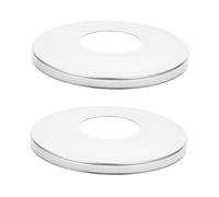 Gatuida 2 pièces Plaques de Couverture pour Échelle de Piscine Acier Inoxydable Lot de Accessoires Durables Antirouille pour Protection et Finition Décorative des Escaliers de Piscine