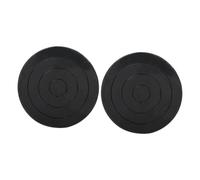 Gatuida 2 pièces Plateau Tournant de Poterie Plastique avec Palier Rotatif Support de Sculpture Argile Outil pour Modelage et Bricolage Artistique