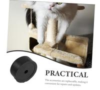 Gatuida 2 pièces Plugs de Remplacement pour Poteau Chat Embouts Durables Faciles à Installer pour Réparation et Extension de Griffoir Chat Lot