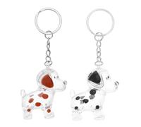 Gatuida 2 Pièces Porte-clés de Souvenir pour Poils de Chien Collecteur Transparent pour Mémorial Animal Accessoire Pratique pour Conserver Poils de Compagnon Sentimental pour Amoureux des