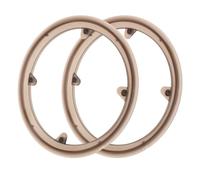 Gatuida 2 pièces Protection Chaîne Vélo Plastique Robuste Cache Pignon Élégant pour VTT et Route Protège-Plateau Complet Dommages et Usure