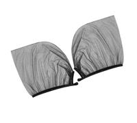 Gatuida 2 Pièces Protection Solaire Voiture Pare-Soleil Maille pour Fenêtres Latérales Avanture Isolation Thermique et Ventilation Installation Facile Maintien Fraîcheur Intérieure