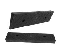 Gatuida 2 pièces Rampe de Bordure Plastique Antidérapante pour Seuils et Trottoirs Légère et Facile à Installer Adaptée pour Fauteuils Scooters et Véhicules