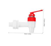 Gatuida 2 pièces Robinet de Remplacement pour Bonbonne Eau Robinet Étanche Silicone pour Distributeur Eau Fût à Boisson et de Installation Facile Couleur Aléatoire Couleur Aléatoire