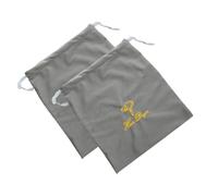 Gatuida 2 Pièces Sac de Rangement pour Sèche Cheveux Lot Élégantes Sac de Voyage Pratique pour Sèche Cheveux Design Brodé Gris Classique