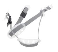 Gatuida 2 pièces Sangle Mentonnière Réglable pour Casque de Sécurité Protection Stable et Confortable Compatible Casque de Chantier Installation Facile Lot de Blanche