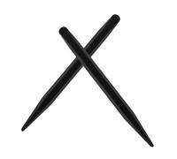 Gatuida 2 Pièces Stylet pour Tableau Interactif à Double Pointe 10mm/2,5mm Technologie Infrarouge, Fixation Magnétique, Plastique Noir Compatible pour Formation et Éducation à Distance
