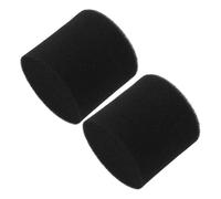 Gatuida 2 Pièces Subwoofer Vent Tube Sponge Plugs Cylindrical Bass Reflex Stopper for Speaker Air Ports Noise Reduction and Bass Optimization Easy Installation and Dust Protection