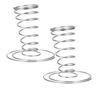 Gatuida 2 pièces Support de Cône Acier Inoxydable pour Glace et Snacks Présentoir Stable pour Cornets de Crème Glacée Frites et Apéritifs Adapté Aux Restaurants et Commerces