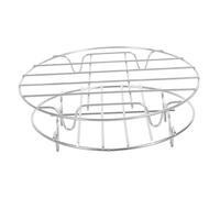 Gatuida 2 pièces Support de Cuisson Vapeur Acier Inoxydable Épaissi Résistant Chaleur Rack de Cuisson Multifonction pour Aliments Vapeur Panier Sûr pour Cuisine Familiale